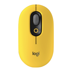 עכבר אלחוטי Logitech POP  - צבע צהוב
